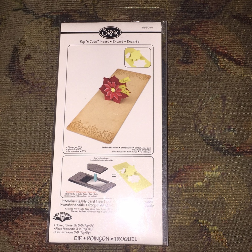 Sizzix Pop n’ Cuts Flower Insert